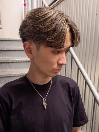 ショート カラー メンズ メンズ特化❤️‍🔥 パーマ職人江口佳乃のヘアスタイル