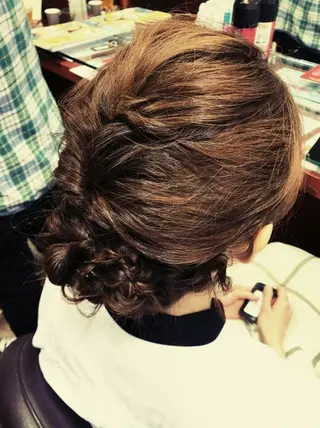 ヘアアレンジ 嶋村 望美のヘアスタイル