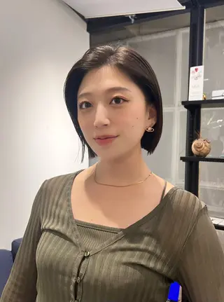 ミディアム カラー 渋谷🌈透明感カラー レイヤー/mikuのヘアスタイル