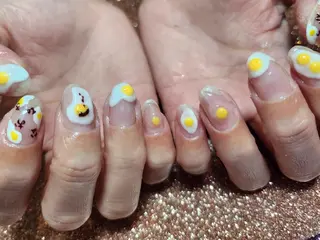 ネイル 💜bora .のネイルデザイン