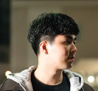 ショート カラー パーマ メンズ 🔗メンズサロン🔗 Kieのヘアスタイル