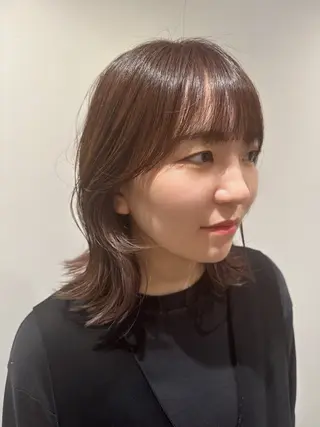 ミディアム 木多 成明のヘアスタイル