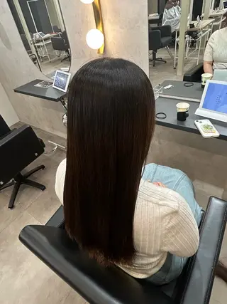ロング 石原 侑季のヘアスタイル