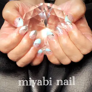 ネイル miyabi nail 桂川駅近くのネイルデザイン