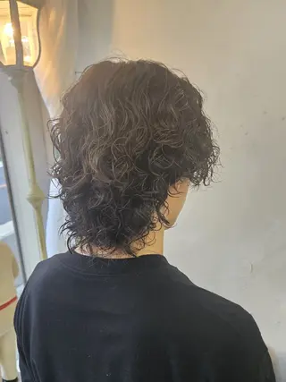 メンズ パーマ Coppe pan所属・熊野 タイソンのヘアスタイル