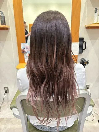 ロング 北村 祐樹のヘアスタイル