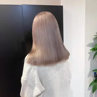 ミディアム ブリーチカラー特化 碇　英朗のヘアスタイル