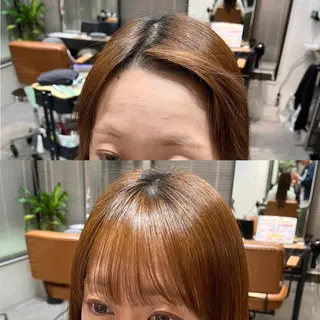 パーマ tidasmile /カラー/カットのヘアスタイル