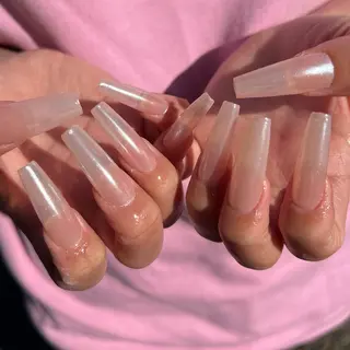 ネイル PINS16所属・くれは🩵💙 PINS16のネイルデザイン