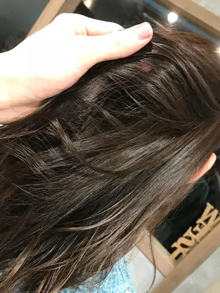 ロング カラー 竹嶌 健吾のヘアスタイル