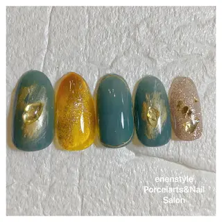 ミディアム ネイル 👑enen style👑のネイルデザイン