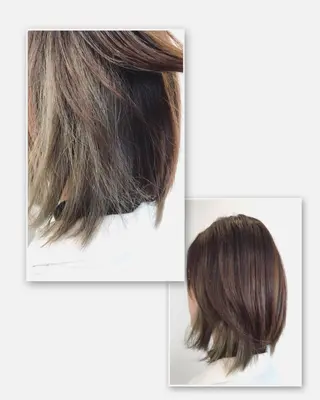 ショート カラー 小林 由里香のヘアスタイル