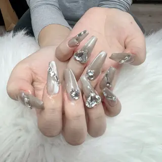 ネイル 🎀nana🫧 ワンホンネイル🎀のネイルデザイン