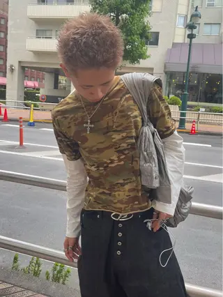 カラー メンズ メンズカット パーマ[佐橋]のヘアスタイル