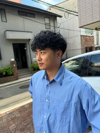 パーマ TRUCKIN UP THE PATH所属・さとう けんたのヘアスタイル