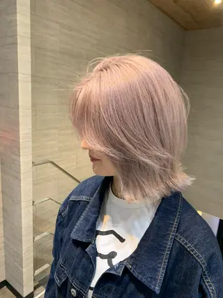 ミディアム 牧内 拓のヘアスタイル