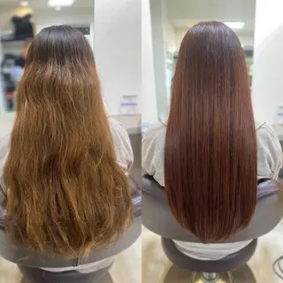 ロング カラー 髪質改善 ヘッドスパ 衣純〜 IZUMI~のヘアスタイル