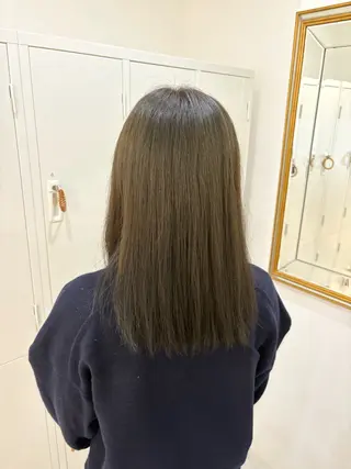 ミディアム カラー 須永 さくらのヘアスタイル