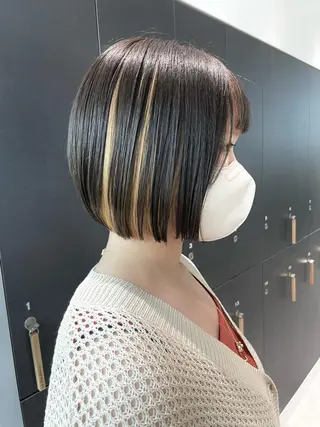 ショート カラー ♥️ブリーチ/ボブ/ レイヤー♥️maiのヘアスタイル