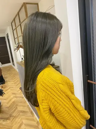 ロング 透明感/ツヤ髪/ さら艶/前田祥汰のヘアスタイル