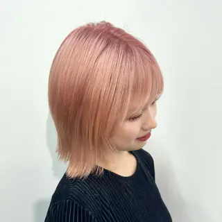 ショート カラー 稲垣 優奈のヘアスタイル