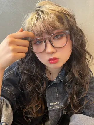 ロング ヘアアレンジ インナーカラー ／レイヤー🦋ルイのヘアスタイル