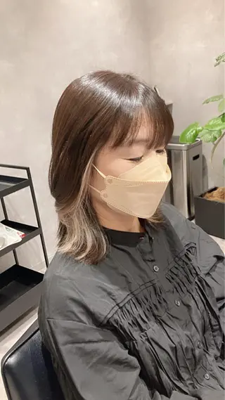 ミディアム HEDI所属・茨木 まひろのヘアスタイル