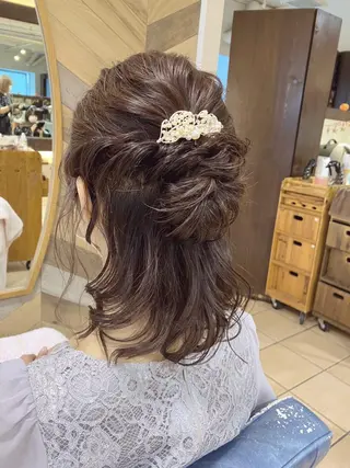 ヘアアレンジ 奥谷 美代子のヘアスタイル
