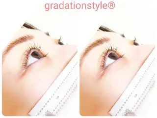 マツエク・マツパ 🎼グラデーション スタイル札幌♫*⁠✧のマツエク・マツパデザイン