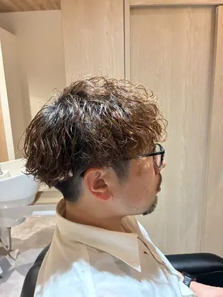 パーマ メンズ SKY　Second所属・さねまつ /メンズヘアのヘアスタイル