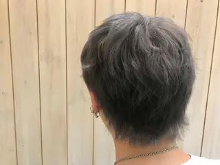 ショート カラー メンズパーマ特化🔥 ツイスパ/シャドウのヘアスタイル