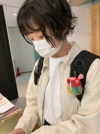 ショート パーマ tension 【テンション】のヘアスタイル