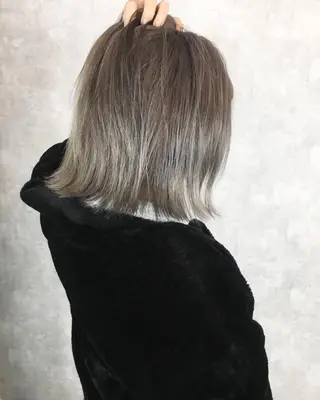 ショート カラー レイヤーカット BLend 渋谷のヘアスタイル