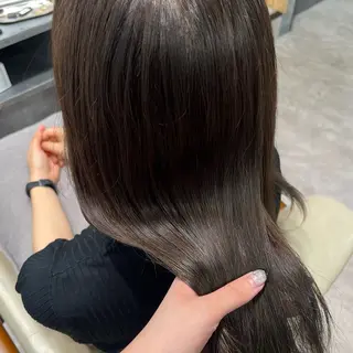 ロング 勝 瑞貴のヘアスタイル