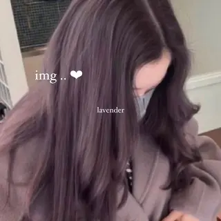 ロング カラー モテ艶韓国ヘア 🤍りんのヘアスタイル