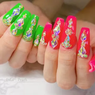 ネイル LaLa Peach 福岡のマツエク・マツパデザイン