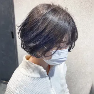 ショート カラー 宮下 弦也のヘアスタイル