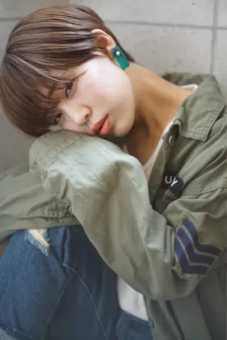 ショート 丸田 優真のヘアスタイル