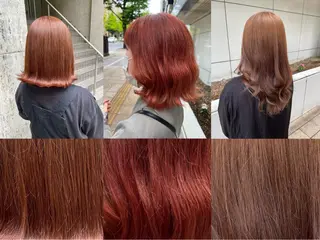 カラー 小山 麗奈のヘアスタイル