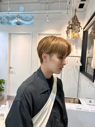 ショート カラー メンズ loka 表参道 【ロカ】所属・松坂 真衣のヘアスタイル