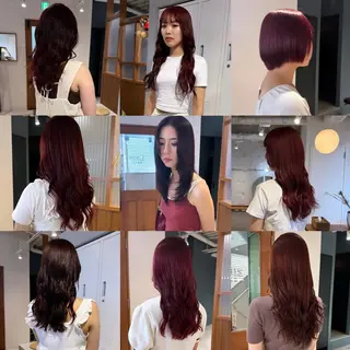 カラー 優梨 EIGHT💞のヘアスタイル