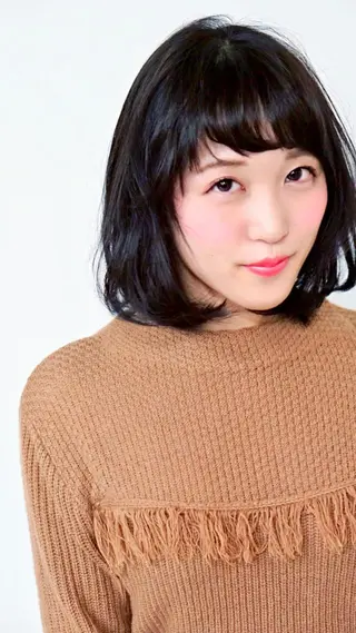 ミディアム カラー 森田 優也のヘアスタイル