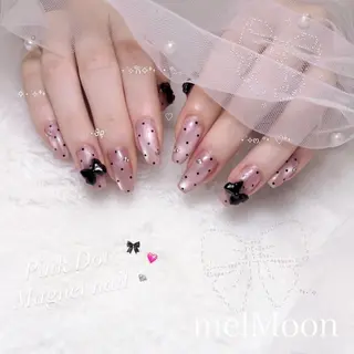 ネイル melMoon .のネイルデザイン