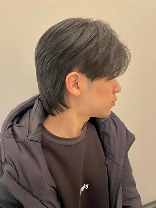 ショート カラー パーマ メンズ ニュアンスカラー🫧 加納のヘアスタイル