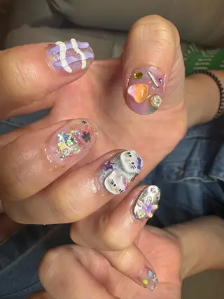 ネイル tsumeasobi所属・tsumeasobi 🪬macoのネイルデザイン