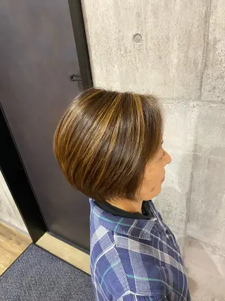 ショート haku hair salon所属・わたぬき りるのヘアスタイル