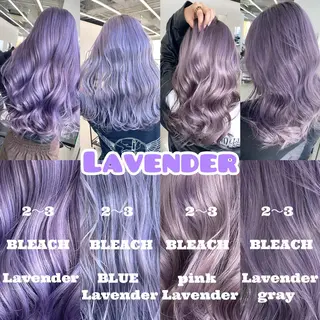 ロング カラー GO TODAY シェアサロン 原宿本店所属・原宿ハイトーンカラー 🌼みるい🌼のヘアスタイル