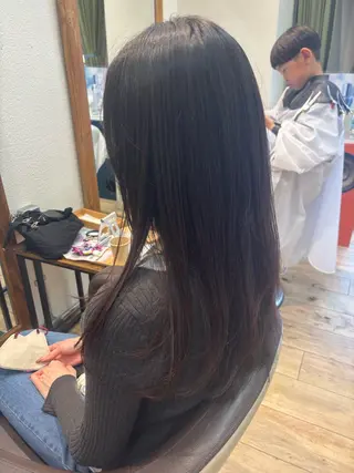 ロング ゆうこ🍀髪質改善/ ストレート/艶カラーのヘアスタイル