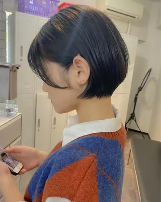 ショート ボブとパーマの達人 /美容室難民の方是非のヘアスタイル