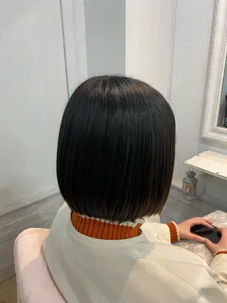 ミディアム ツヤ感カラー🎀 本美冴のヘアスタイル